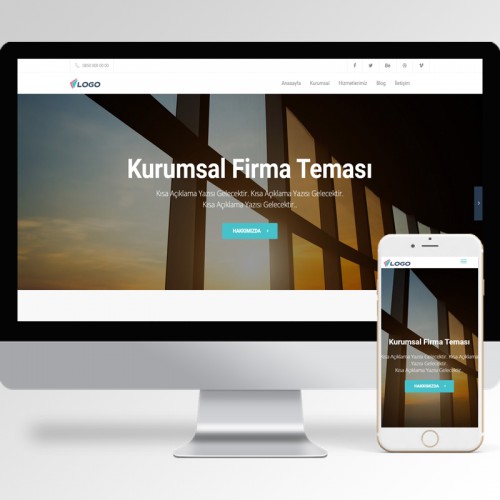 Kurumsal Firma Teması v88